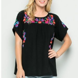 See and Be Seen Mexican Babydoll Top